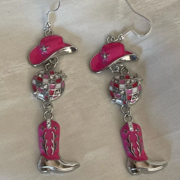 Disco Cowgirl Earrings - Picture 3 of 4